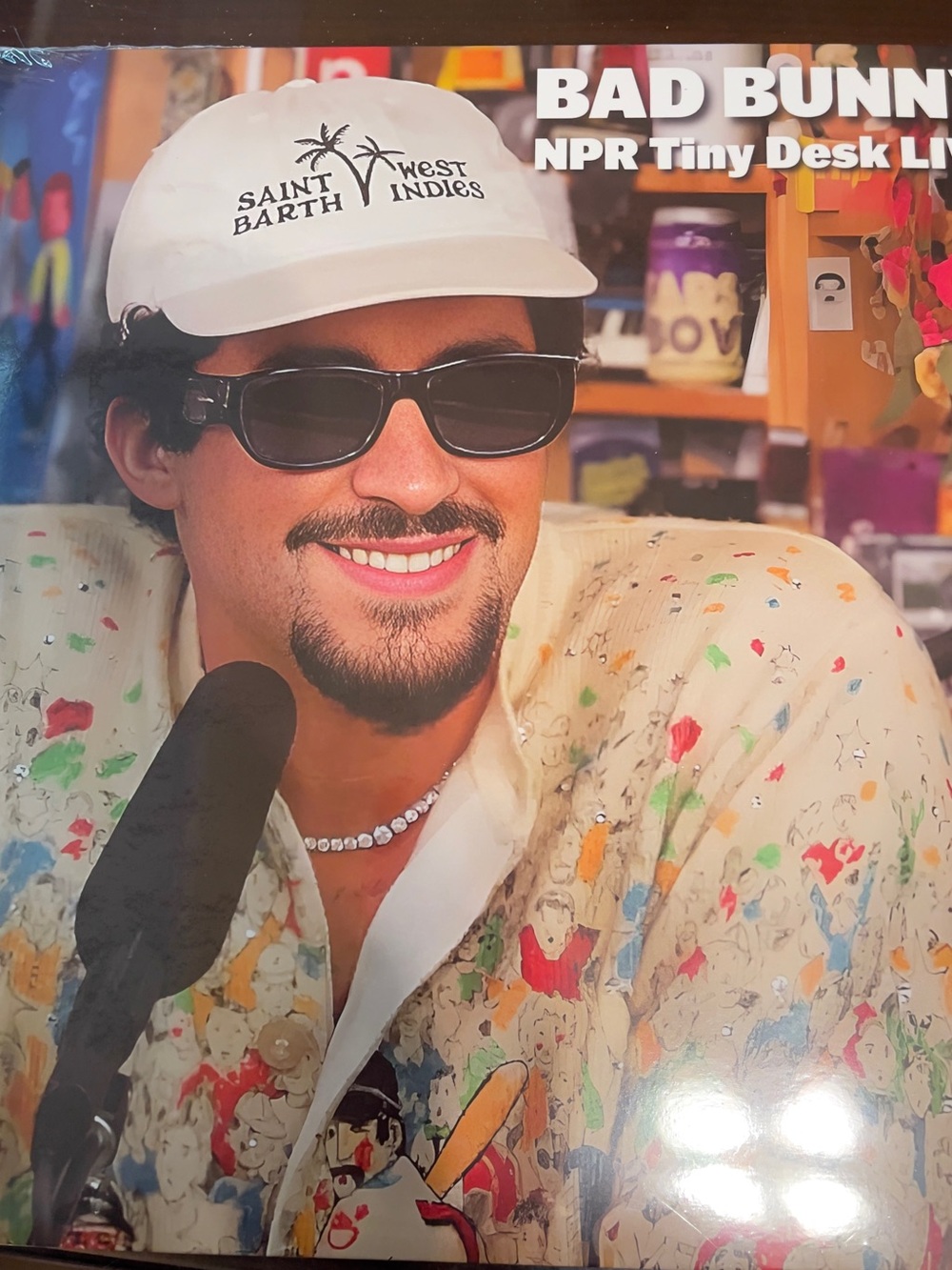BAD BUNNY NPR TINY DESK LIVE COLORED VINYL LP SEALED!!!